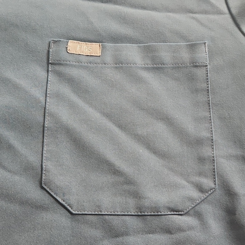 Figs Blue Scrub Top - Picture 3 of 6